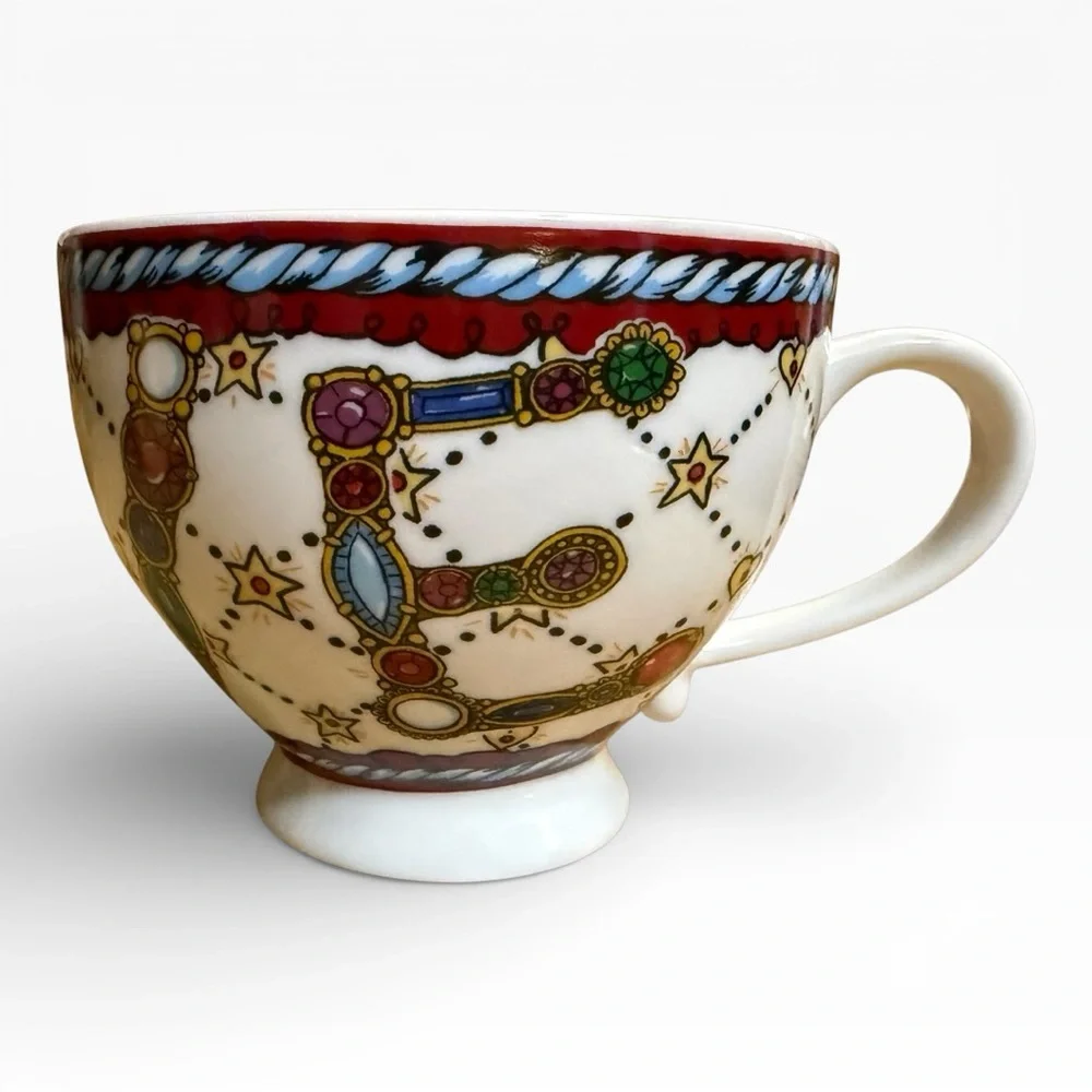 Limited Edition Pedestal Cup from Brighton - Jewels & Love Design